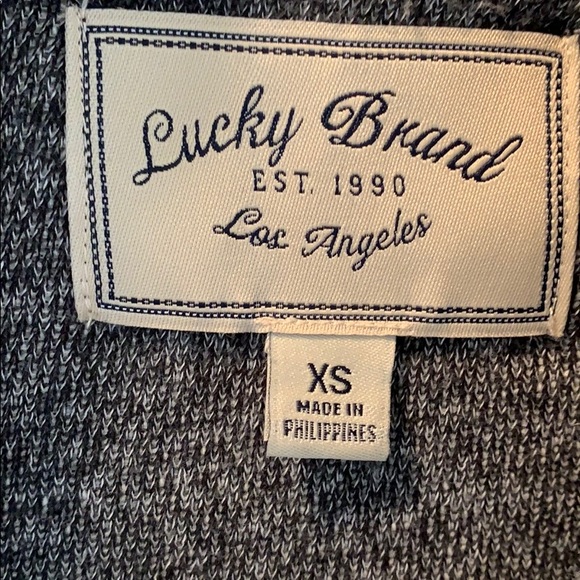 Lucky Brand Mixed Wrap Sweater - Picture 2 of 7
